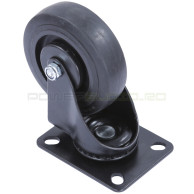 Rotila 100mm mobila tip D - Neagra